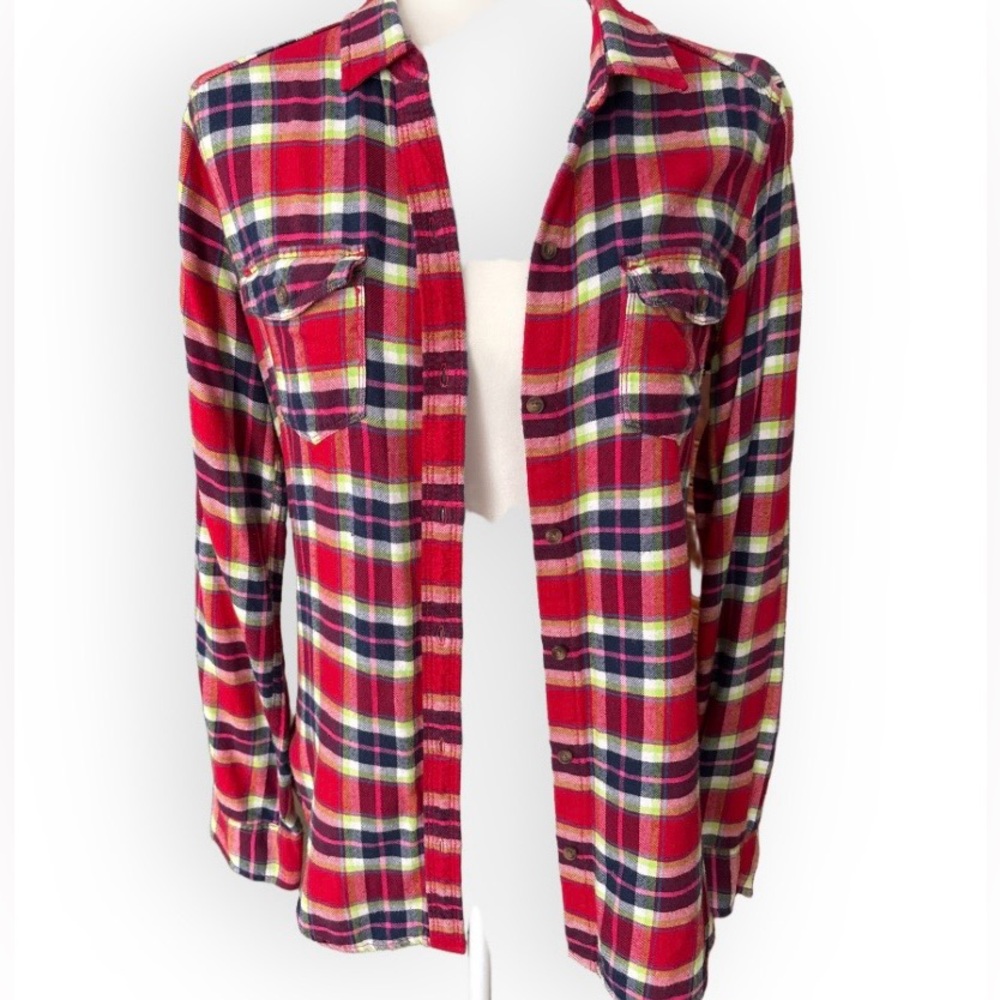 Abercrombie & Fitch Lightweight Flannel Shirt Size M